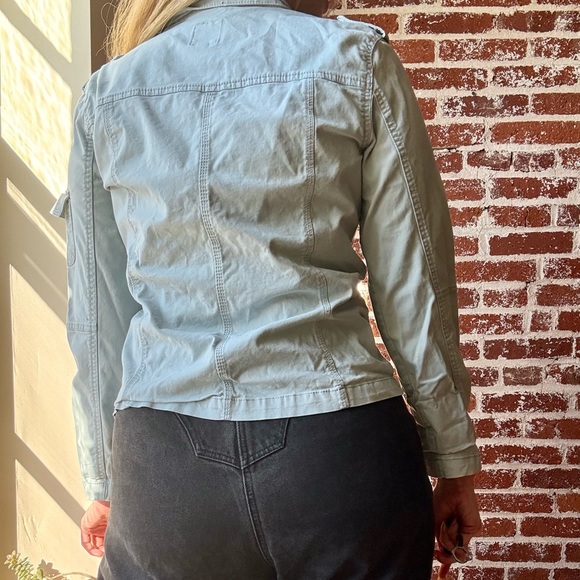 Kensie Jeans light blue utility jacket - Picture 4 of 7
